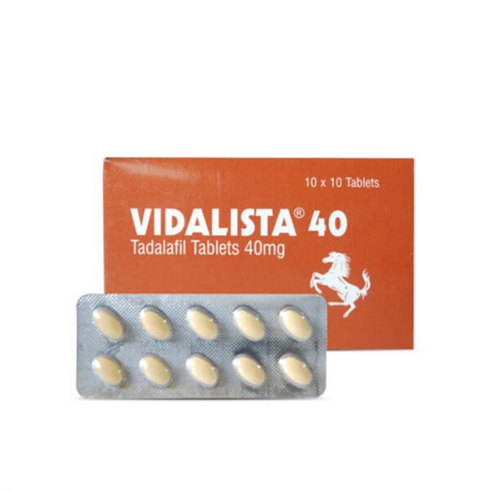 犀利士學名藥 Vidalista 40mg｜強效他達拉非 10顆裝｜36小時持久力
